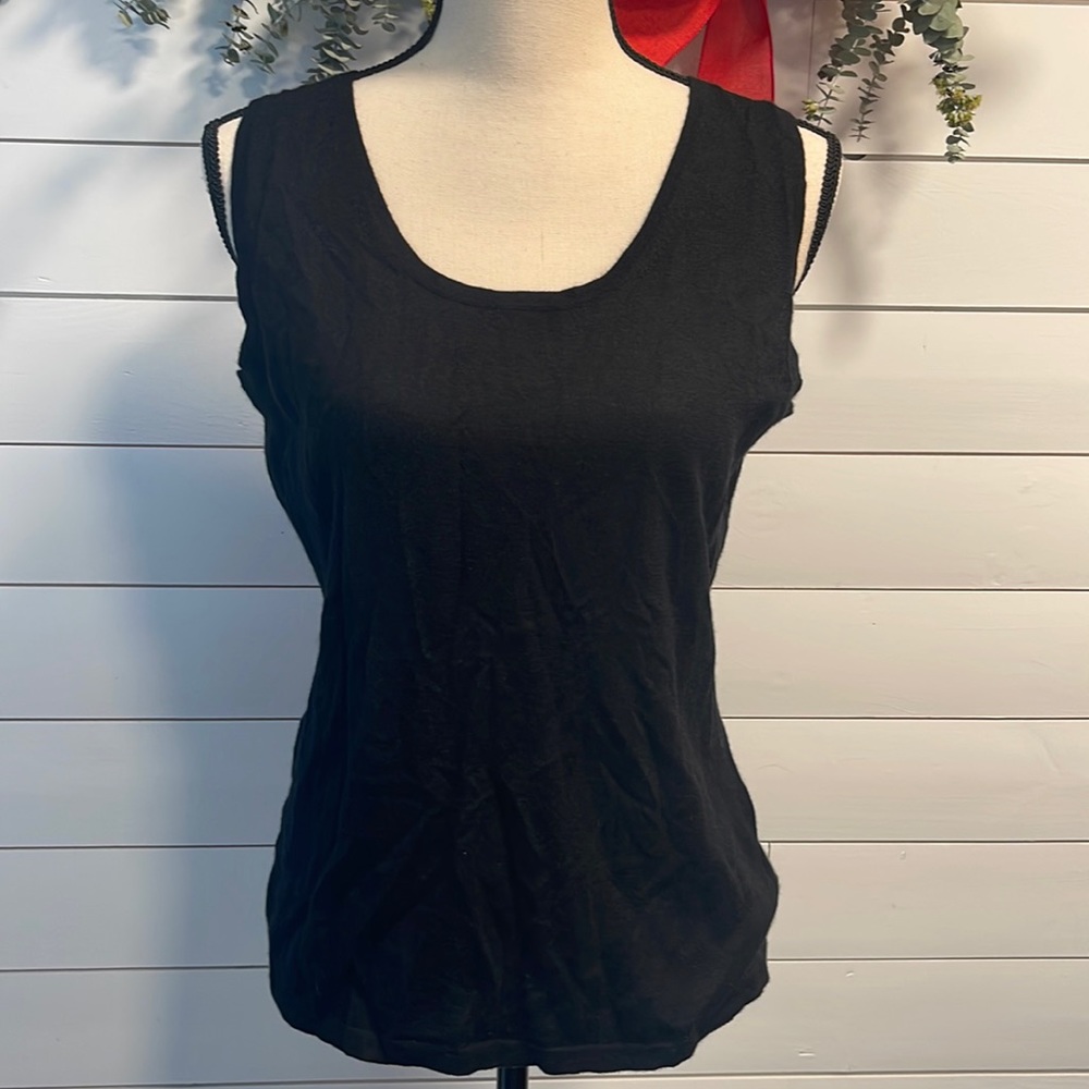 Neiman Marcus the cashmere collection,black tank